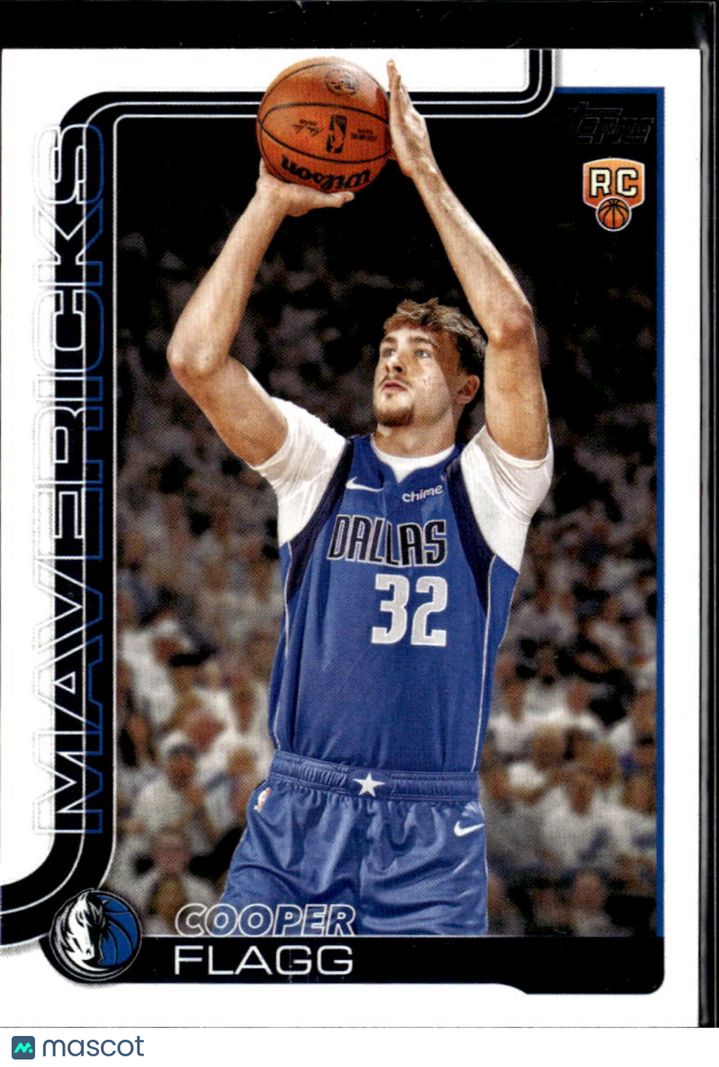 Cooper Flagg 2025 Topps Rookie RC Dallas Mavericks