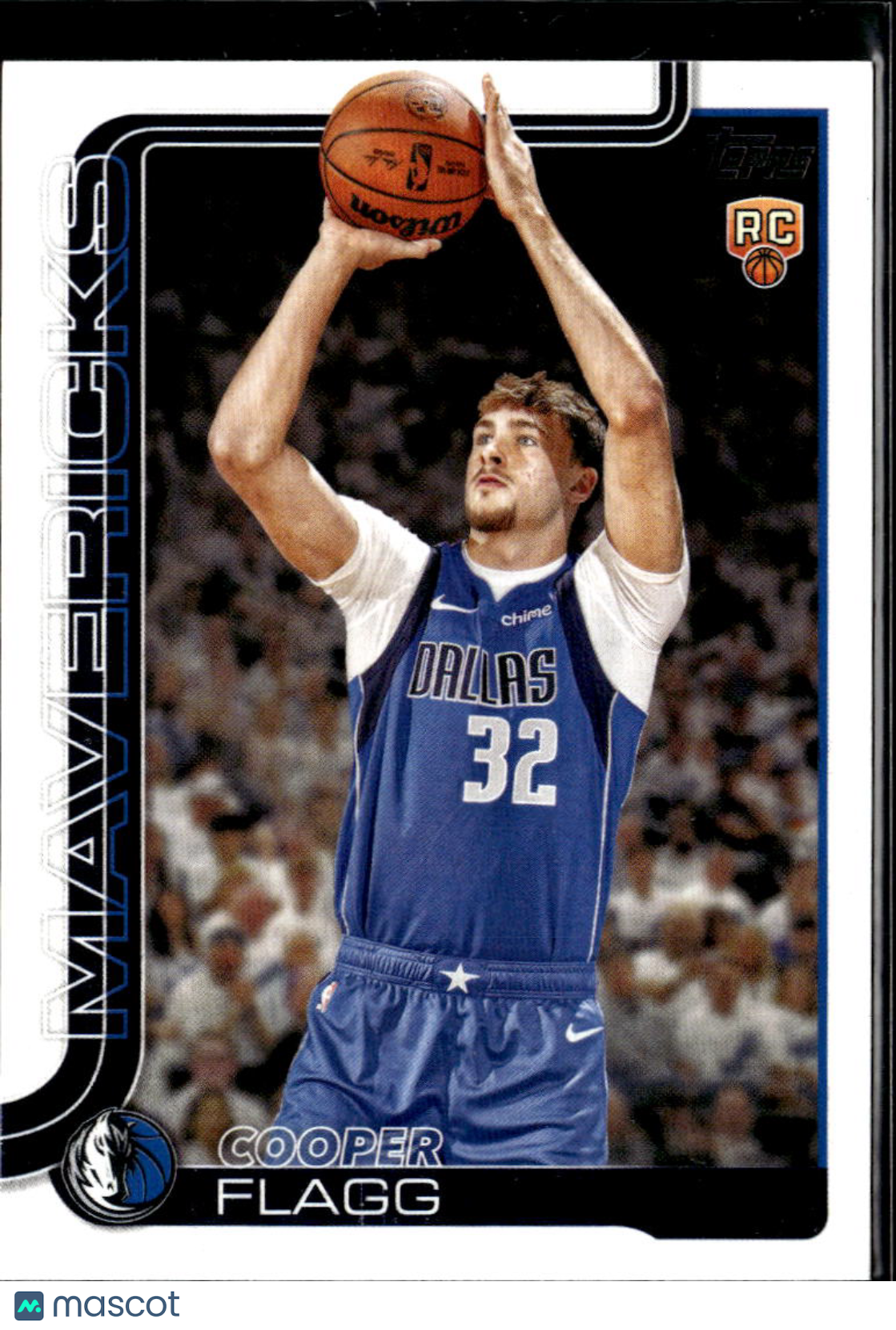 Cooper Flagg 2025 Topps Rookie RC Dallas Mavericks