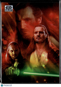 Qui-Gon Jin 2025 Topps Star Wars Galaxy Refractor #15