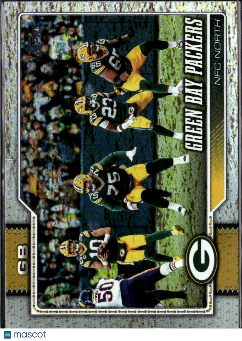 Green Bay Packers 2026 Topps Team Card Sand Glitter Green Bay Packers