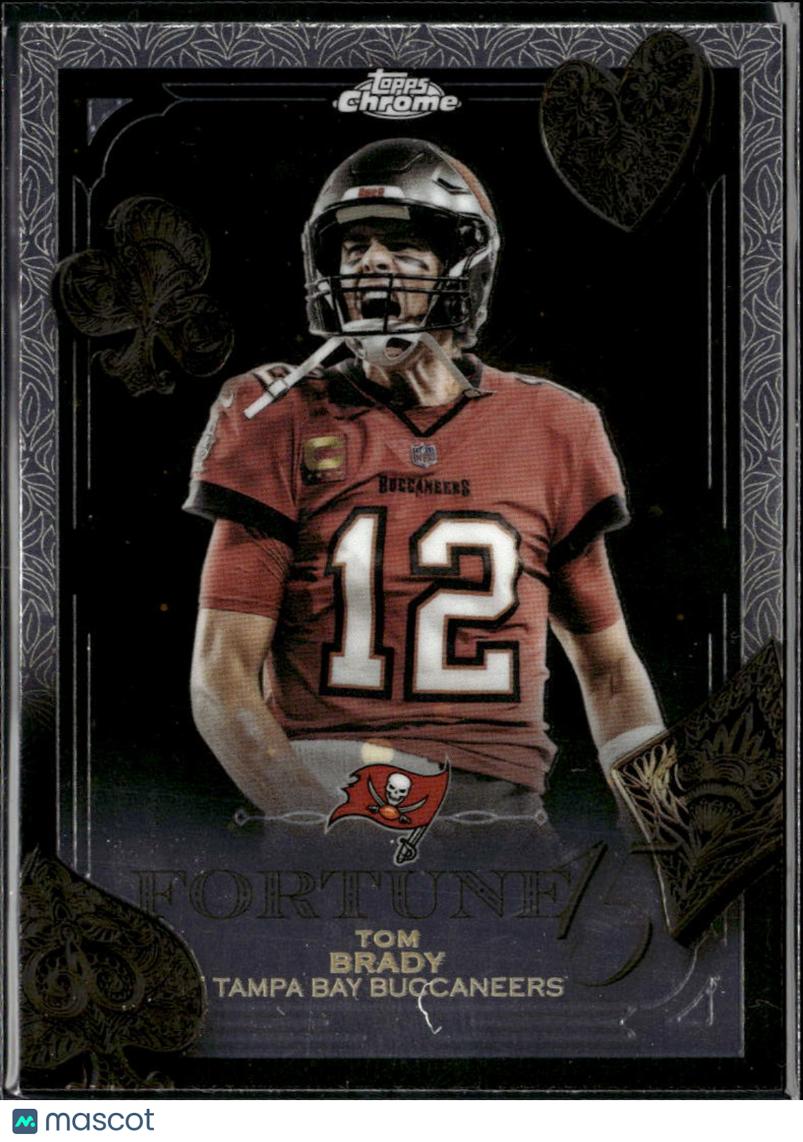 Tom Brady 2025 Topps Chrome Fortune 15 Tampa Bay Buccaneers