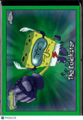 The Quickster 2025 Topps Chrome SpongeBob SquarePants Kelp Refractor #135
