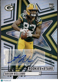 Savion Williams 2025 Rookies & Stars Auto Autograph RC /349 Green Bay Packers