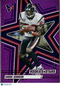 Andre Johnson 2025 Rookies & Stars Purple 136/999 Houston Texans