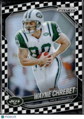 Wayne Chrebet 2025 Prizm Black White Checkerboard SSP New York Jets