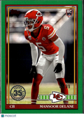 Mansoor Delane 2026 Topps Green Rookie RC 55/99 Kansas City Chiefs