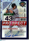 Ivan Melendez 2024 Prospect Edition Auto Autograph /49 Arizona Diamondbacks