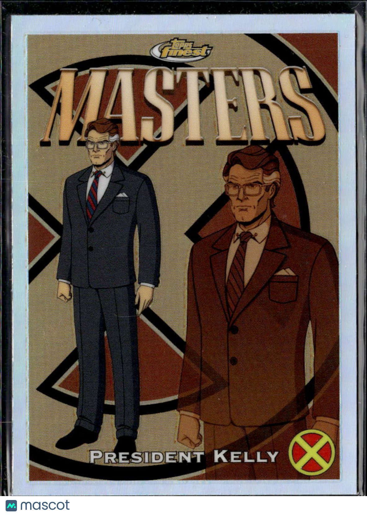 President Kelly 2025 Topps Finest Marvel Masters Refractor #43
