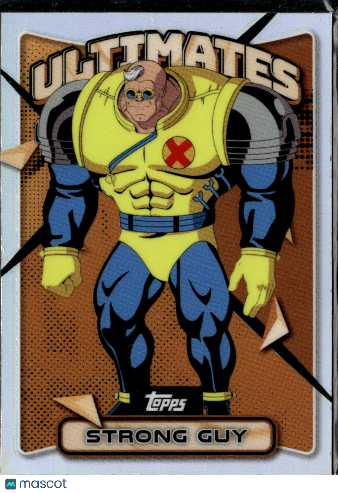 Strong Guy 2025 Topps Finest Marvel Ultimates Refractor #15