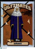 Araki 2025 Topps Finest Marvel Ultimates Ultimates Refractor #13