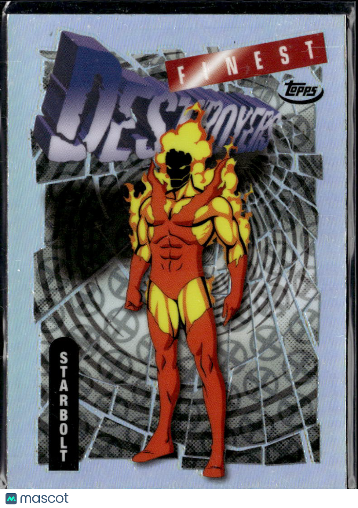 Starbolt 2025 Topps Marvel Finest Refractor #75