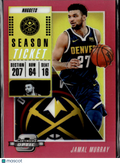 Jamal Murray 2018-19 Contenders Optic Red Denver Nuggets