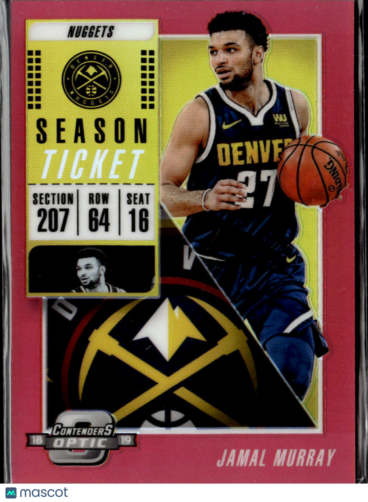 Jamal Murray 2018-19 Contenders Optic Red Denver Nuggets