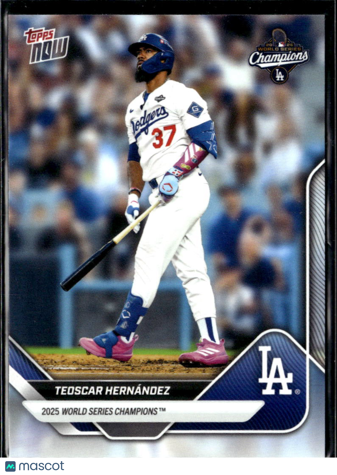 Teoscar Hernandez 2025 Topps Now Los Angeles Dodgers