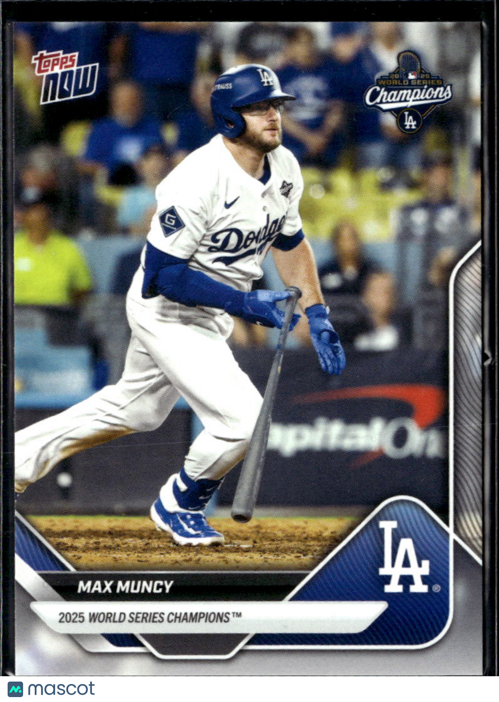 Max Muncy 2025 Topps Now Los Angeles Dodgers