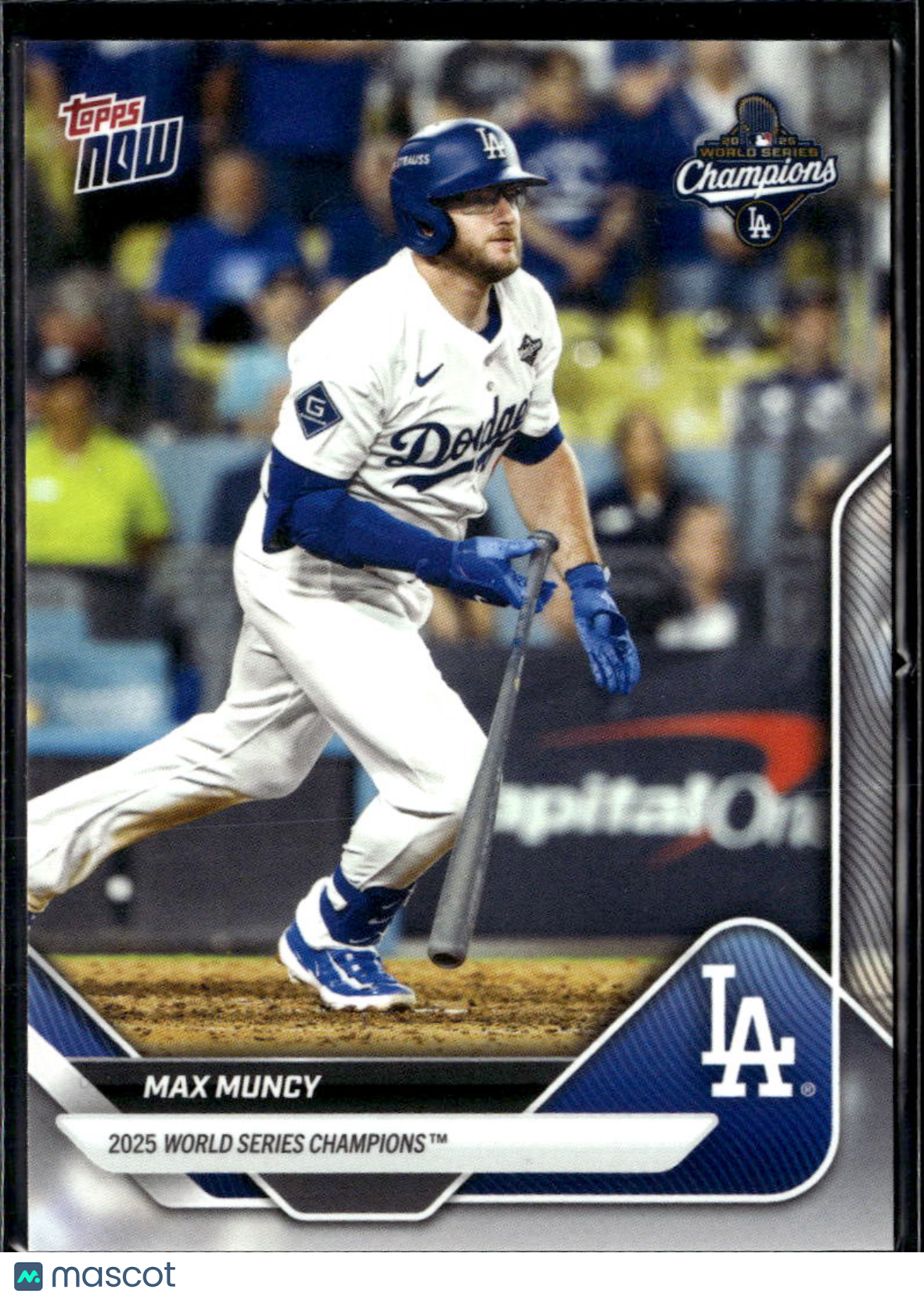 Max Muncy 2025 Topps Now Los Angeles Dodgers