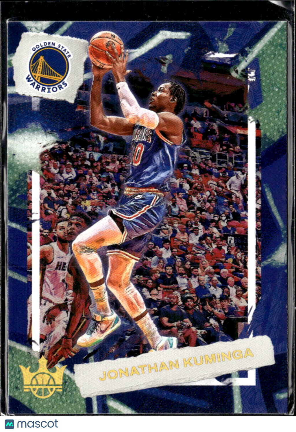 Jonathan Kuminga 2022-23 Court Kings Holo Gold SSP Golden State Warriors