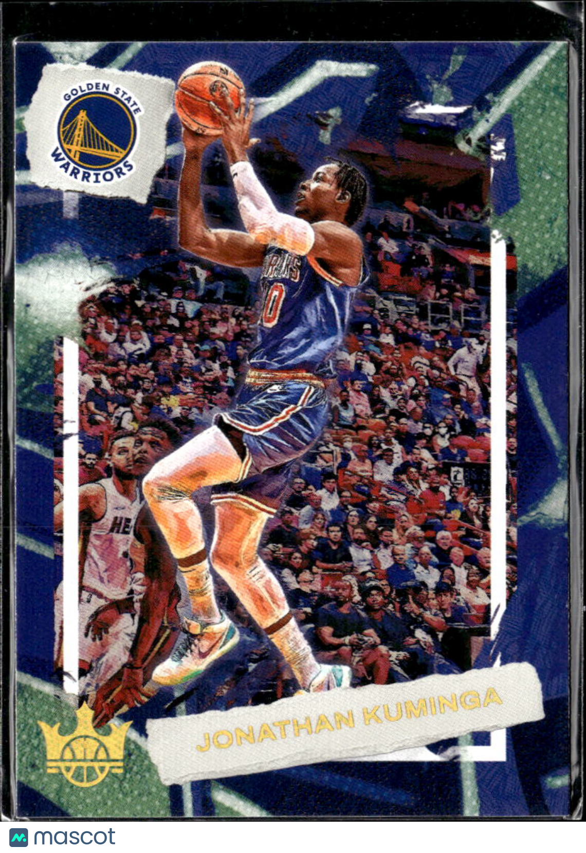 Jonathan Kuminga 2022-23 Court Kings Holo Gold SSP Golden State Warriors