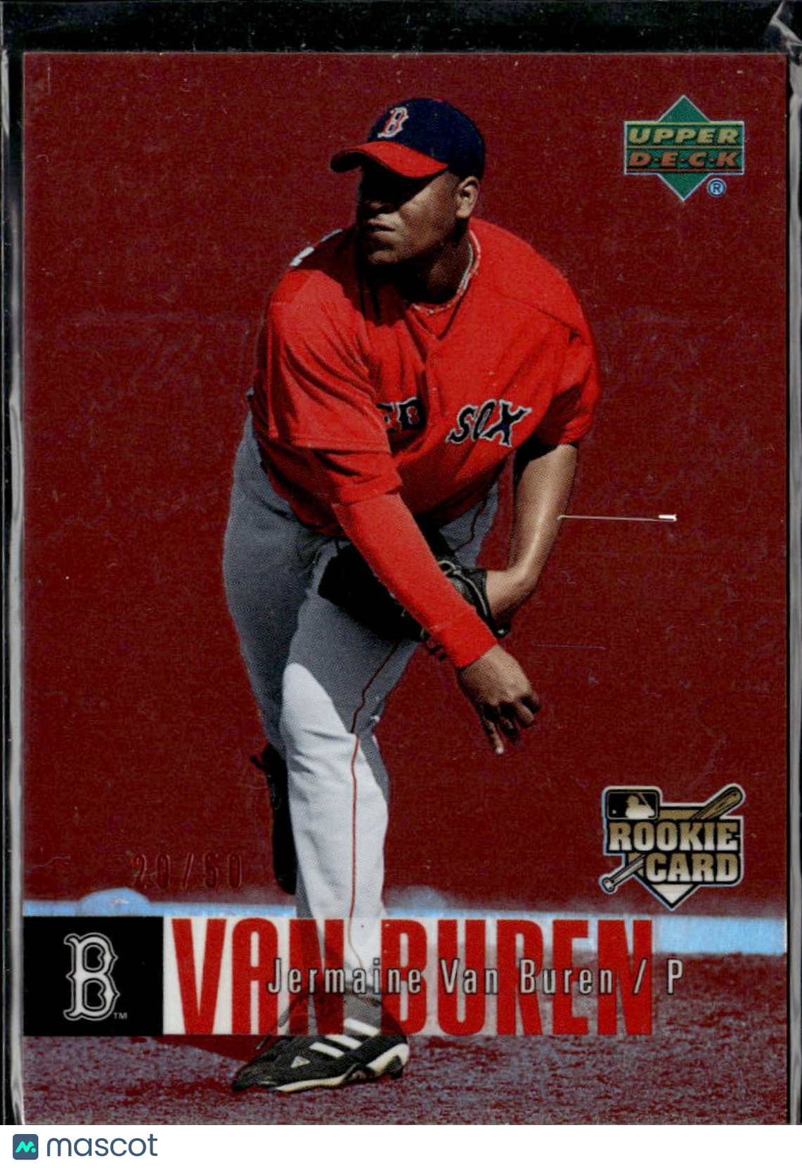 Jermaine Van Buren 2006 Upper Deck Red RC 20/50 Boston Red Sox