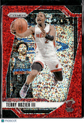 Terry Rozier III 2024-25 Panini Prizm Red Sparkle Prizm SSP Miami Heat
