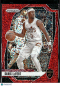 Caris LeVert 2024-25 Panini Prizm Red Sparkle Prizm SSP Cleveland Cavaliers