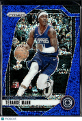 Terance Mann 2024-25 Panini Prizm Blue Sparkle /144 Los Angeles Clippers