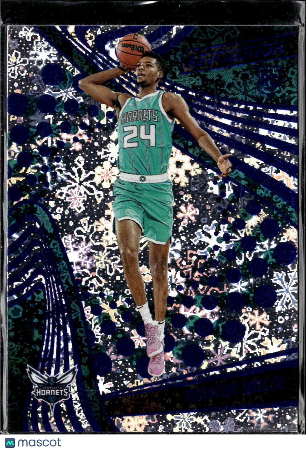 Brandon Miller 2024 Revolution Rookie RC Winter Charlotte Hornets
