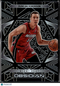 Duncan Robinson 2024-25 Obsidian Card Miami Heat