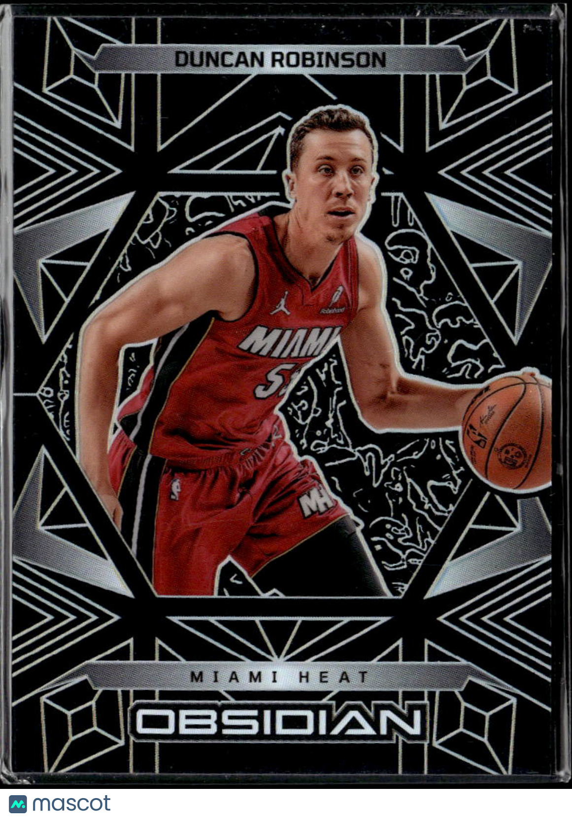 Duncan Robinson 2024-25 Obsidian Card Miami Heat