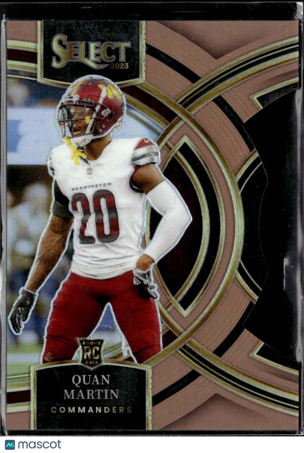 Quan Martin 2023 Select Bronze Rookie RC /299 Washington Commanders