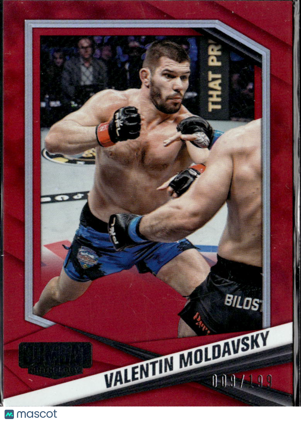 Valentin Moldavsky 2025 Panini Combat Anthology Red 9/199