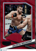 Valentin Moldavsky 2025 Panini Combat Anthology Red 9/199