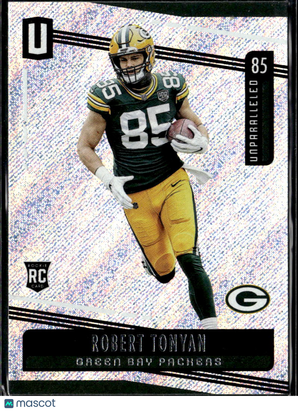 Robert Tonyan 2019 Unparalleled Rookie RC Green Bay Packers