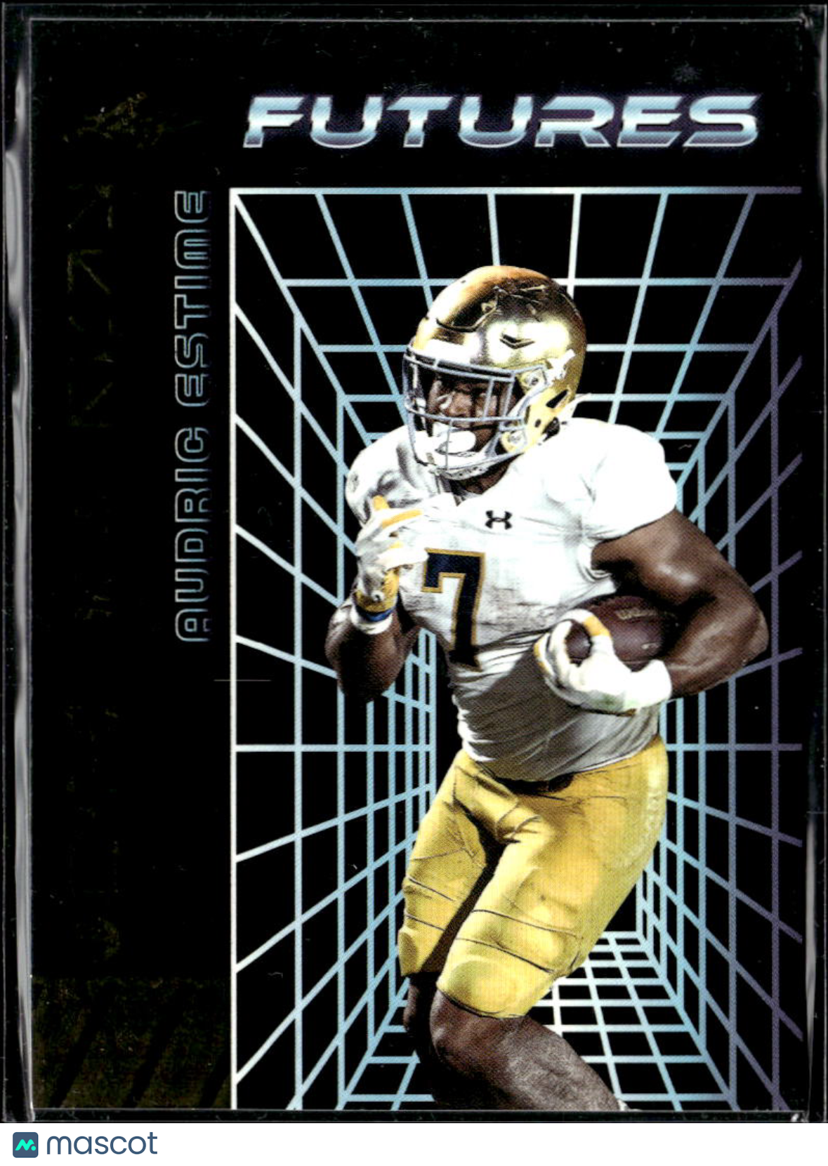 Audric Estime 2024 Leaf Futures Rookie RC /249 Notre Dame Fighting Irish