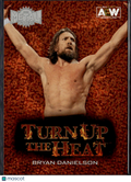 Bryan Danielson 2022 SkyBox Metal Universe AEW Turn Up The Heat