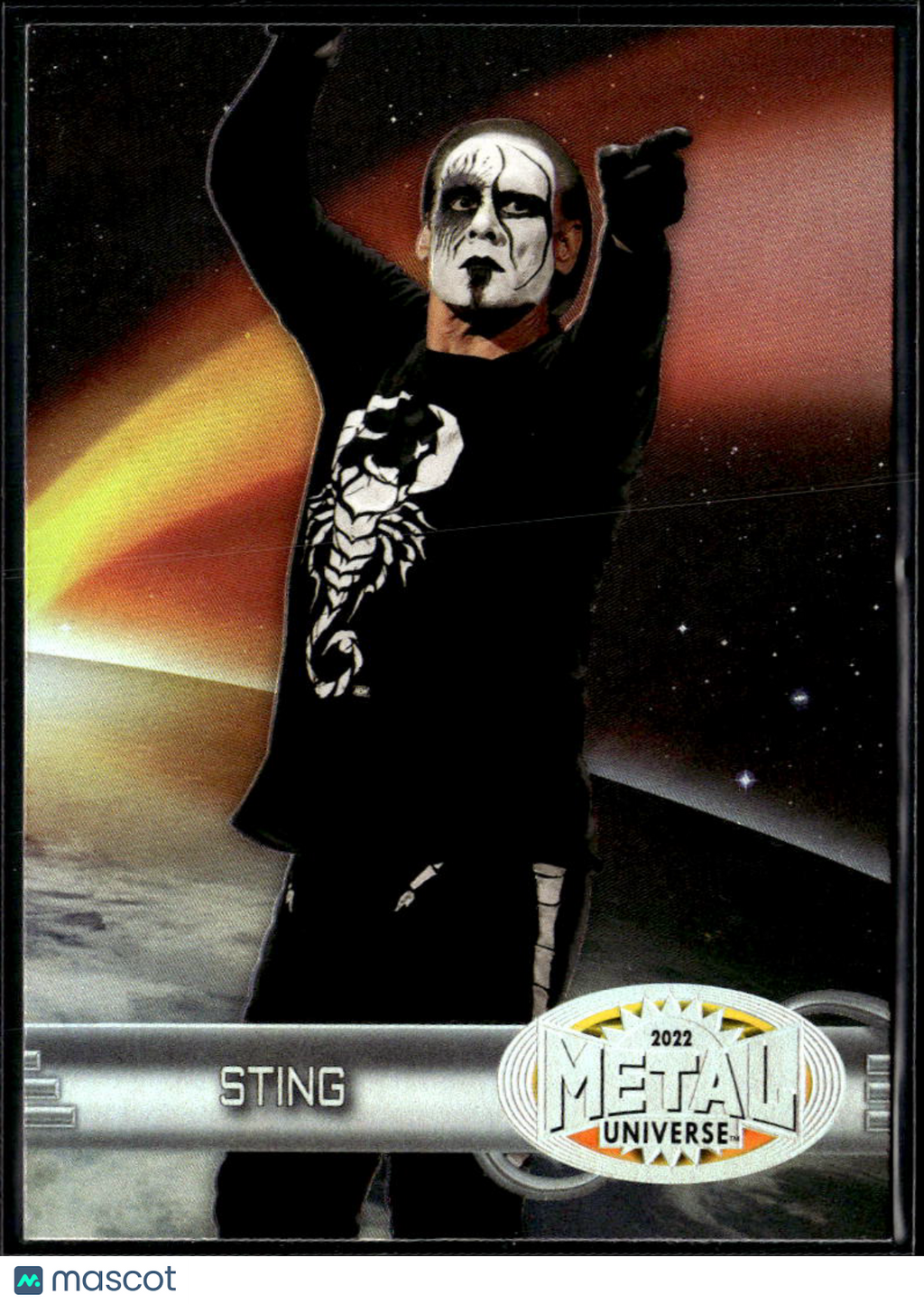 Sting 2022 SkyBox Metal Universe AEW Retro