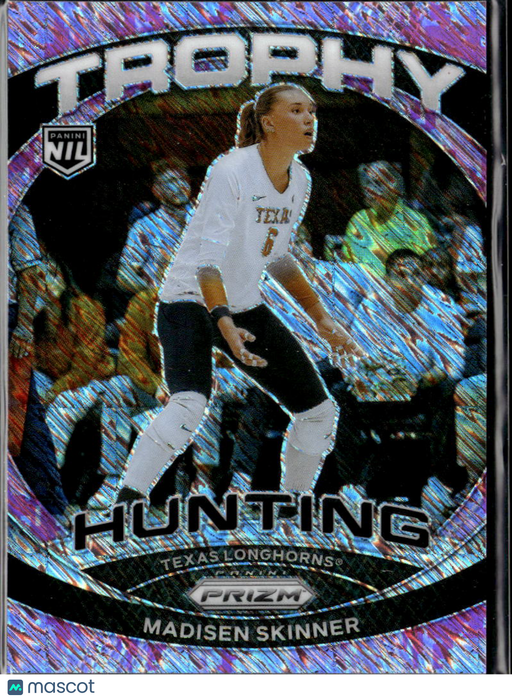 Madisen Skinner 2025 Panini Prizm NIL Pink Shimmer Texas Longhorns