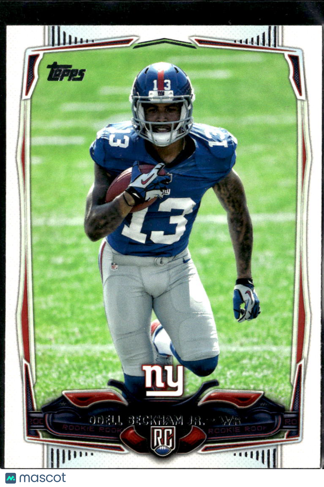 Odell Beckham Jr. 2014 Topps RC Rookie New York Giants