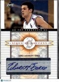 Zarko Cabarkapa 2003 Upper Deck UD Auto Autograph RC Serbia