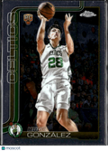 Hugo Gonzalez 2025 Topps Chrome Rookie RC Boston Celtics