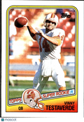 Vinny Testaverde 1988 Topps Rookie RC Tampa Bay Buccaneers