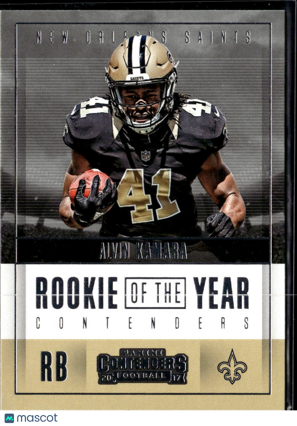 Alvin Kamara 2017 Contenders Rookie of the Year RC New Orleans Saints