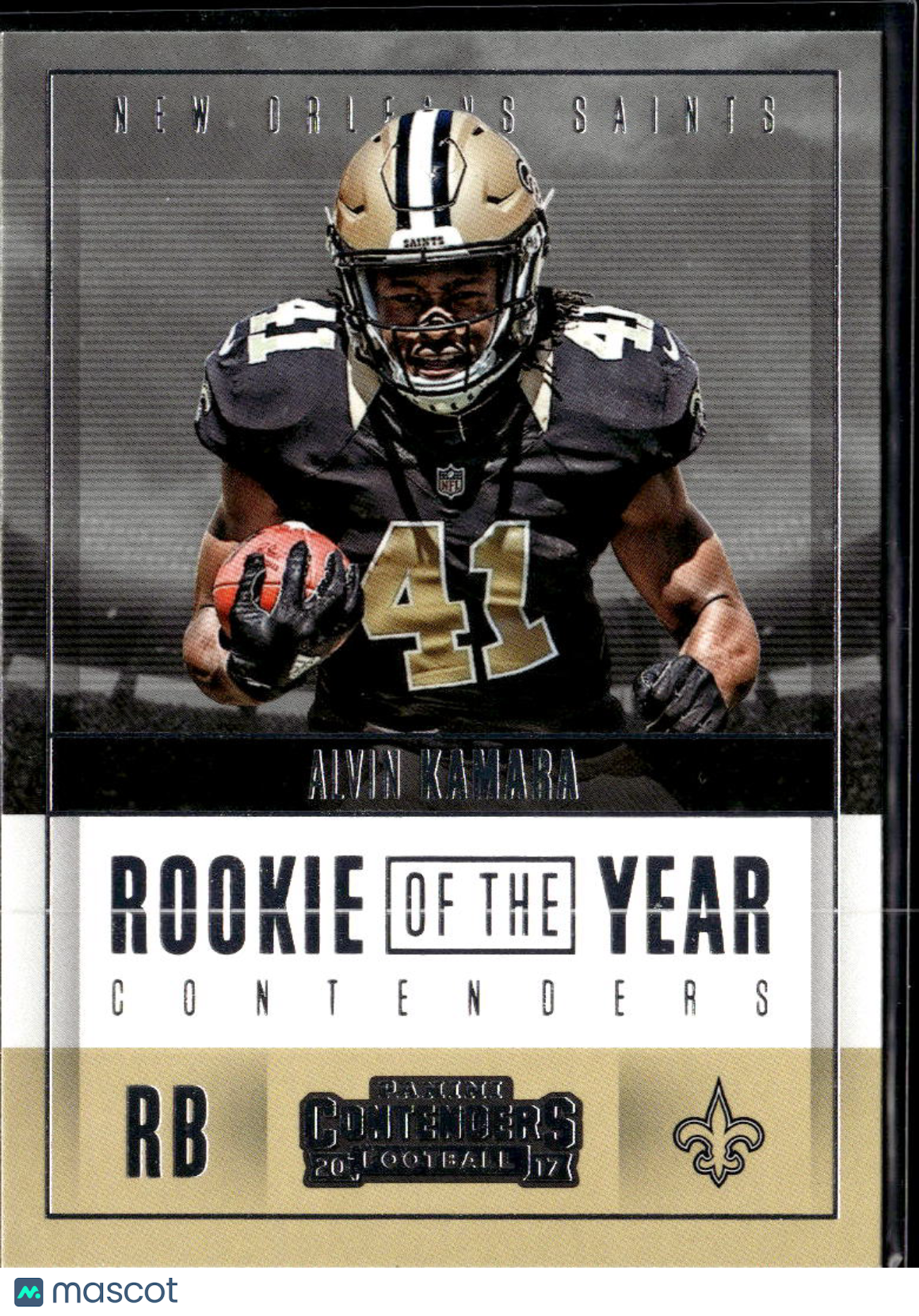 Alvin Kamara 2017 Contenders Rookie of the Year RC New Orleans Saints