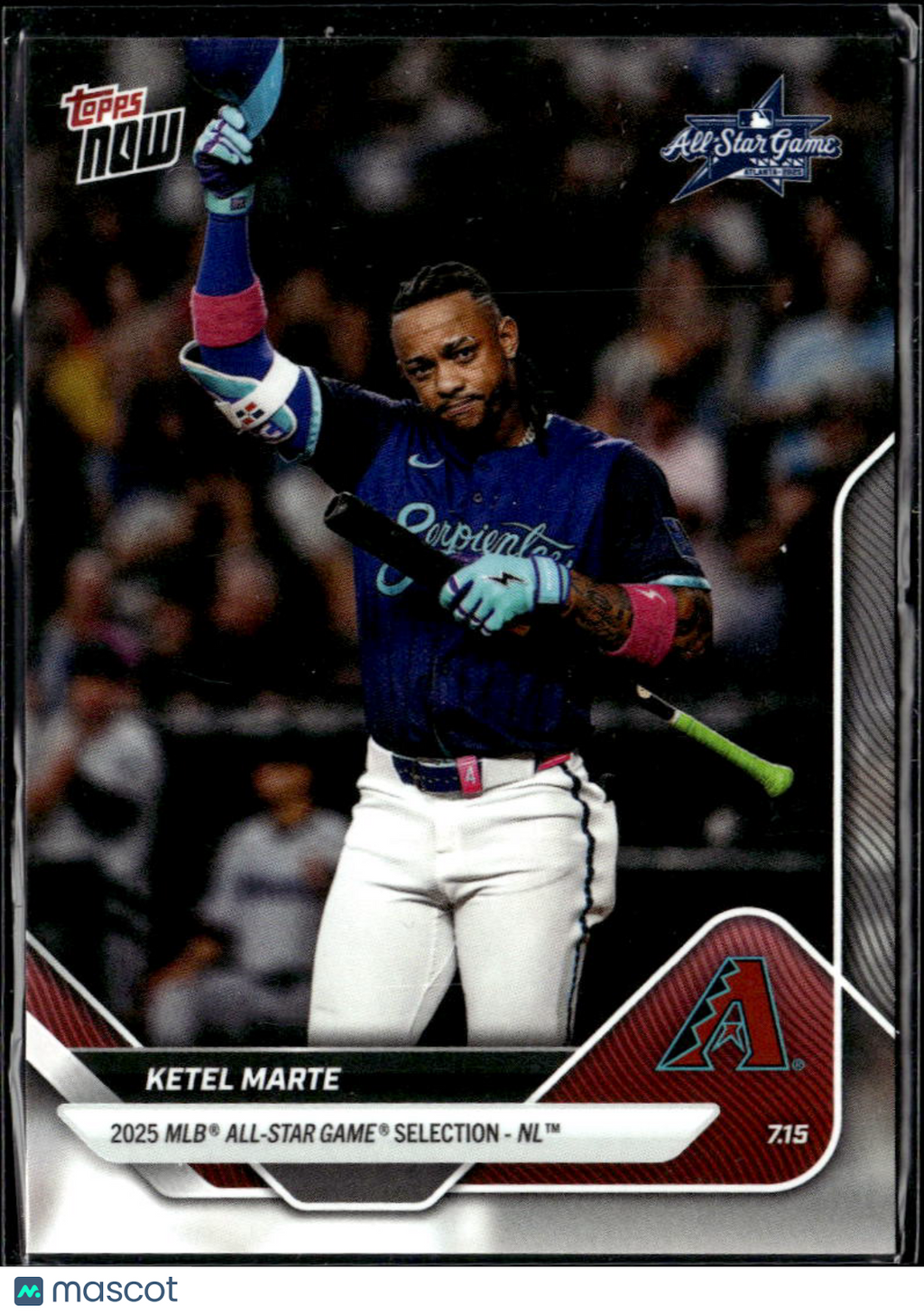 Ketel Marte 2025 Topps Now Arizona Diamondbacks