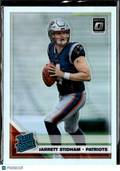 Jarrett Stidham 2019 Optic Rated Rookie HOLO RC New England Patriots