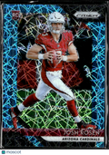 Josh Rosen 2018 Panini Prizm RC Blue Lazer Arizona Cardinals