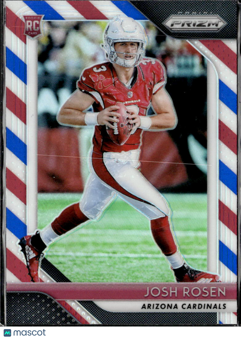 Josh Rosen 2018  Prizm RC Red White and Blue Arizona Cardinals