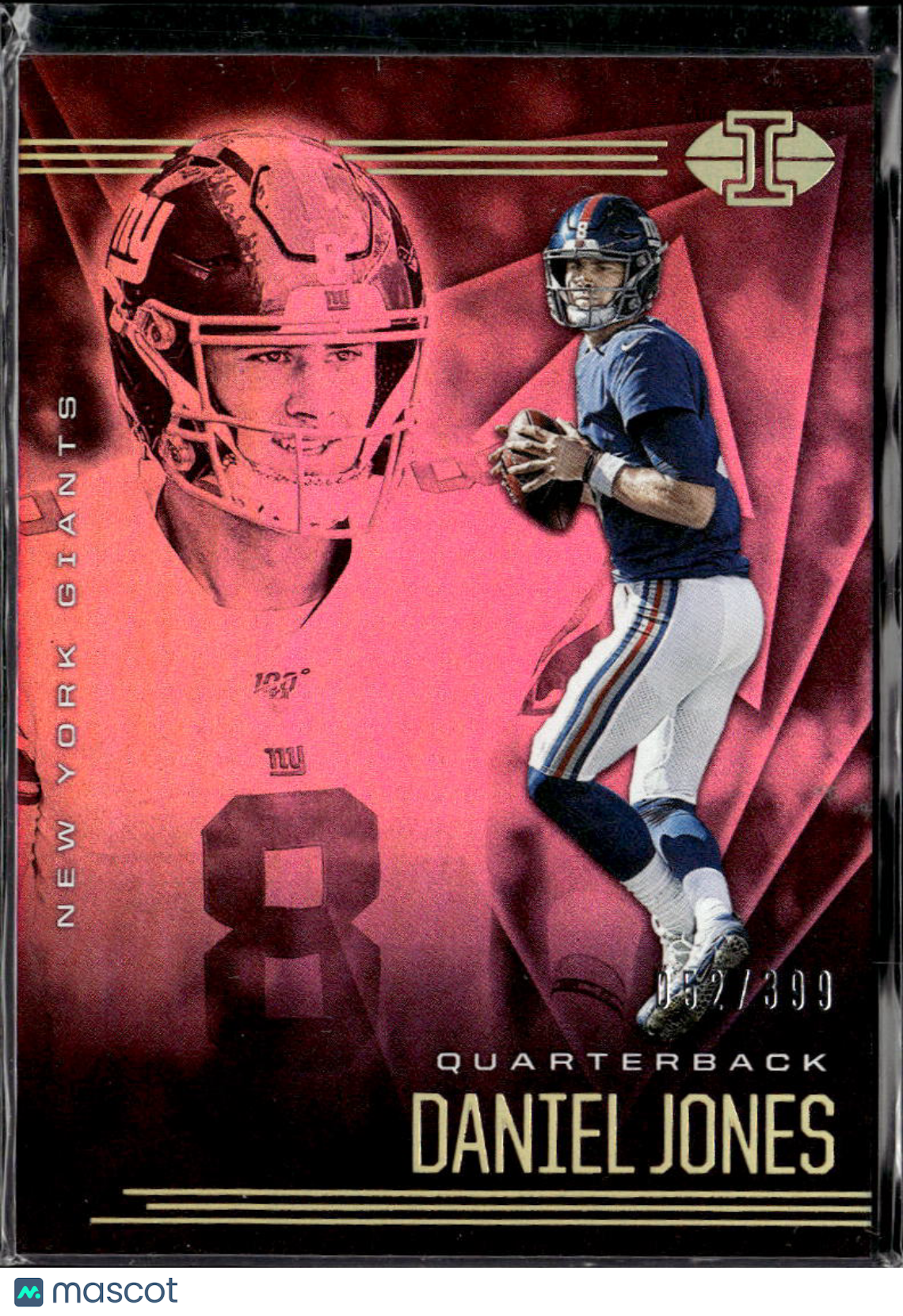 Daniel Jones 2020 Panini Illusions Pink /399 New York Giants
