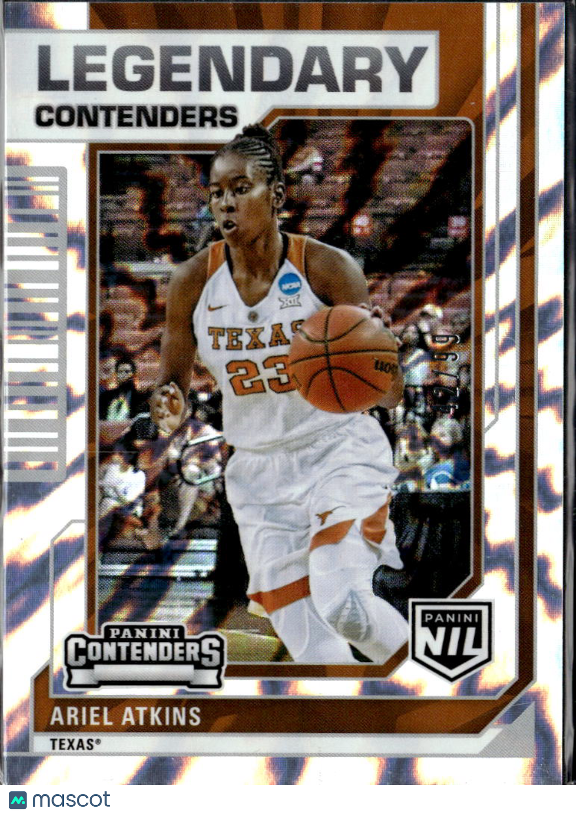 Ariel Atkins 2025 Panini Contenders NIL 42/99 Texas Longhorns
