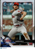 Aaron Nola 2018 Bowman Chrome Refractor /499 Philadelphia Phillies